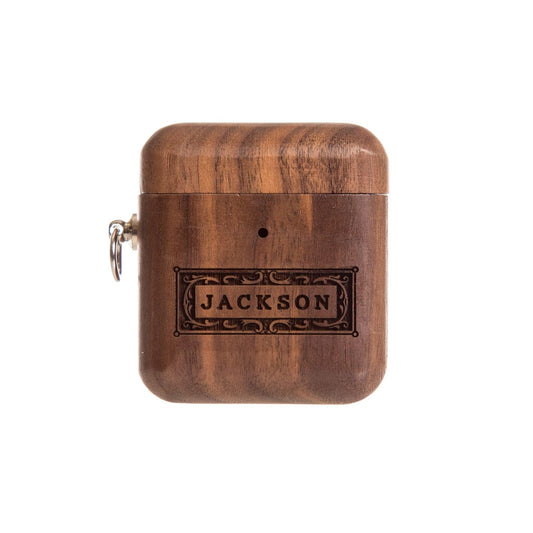 Walnut AirPods Case- Classic