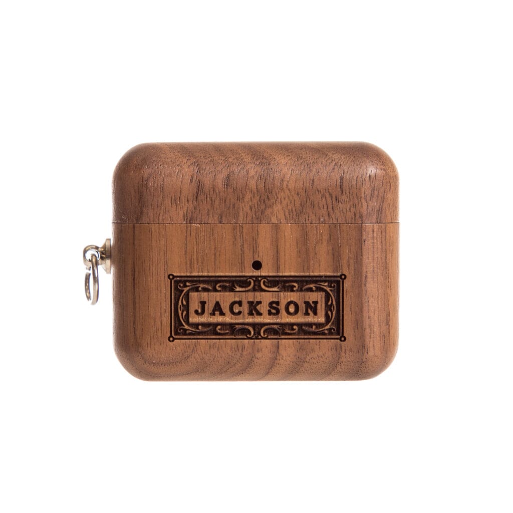 Walnut AirPods Case- Classic