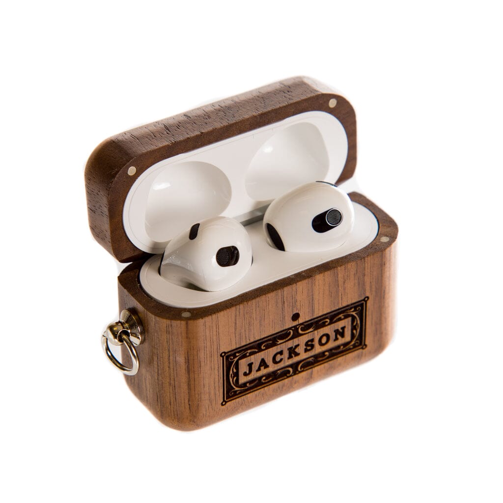 Walnut AirPods Case- Classic