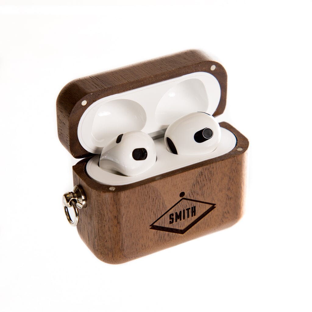 Walnut AirPods Case- Diamond