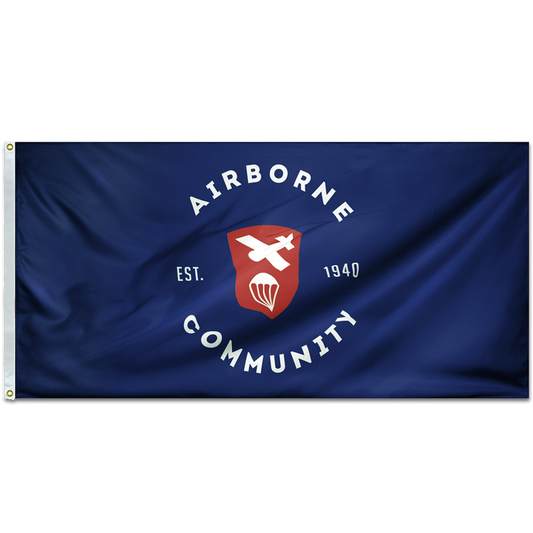 Airborne Community Double-Sided Flag