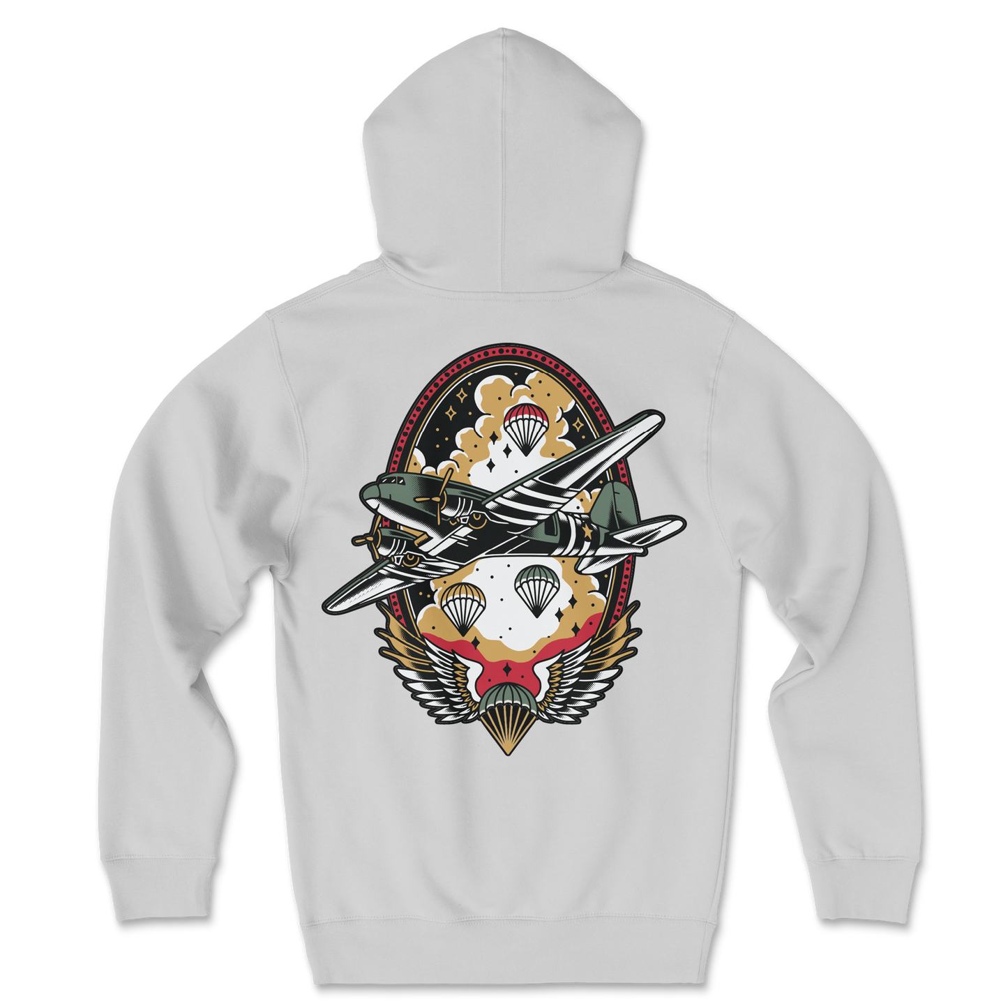 Airborne Traditional Hoodie