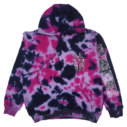 It's All In Your Head Pullover Hoodie Purple