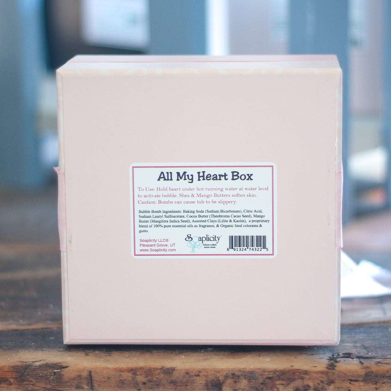 All My Heart Bubble Bomb Gift Set