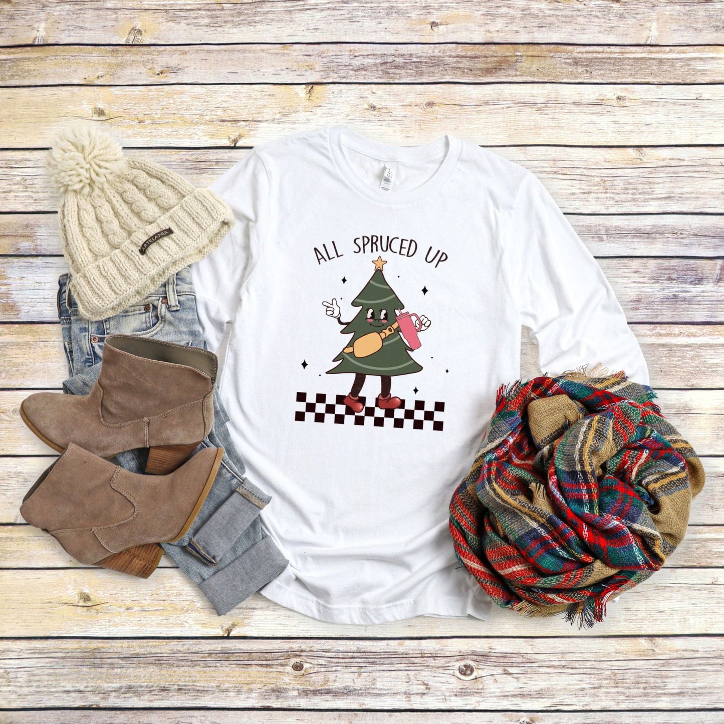 All Spruced Up Christmas T-Shirt