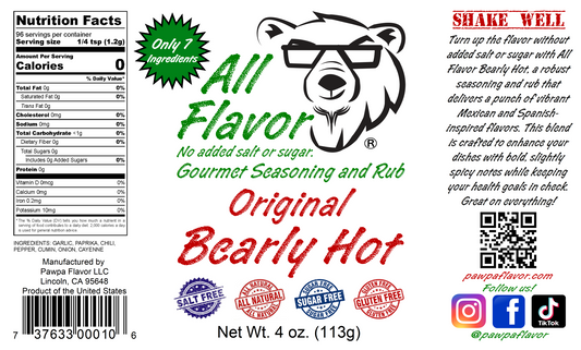 All Flavor Bearly Hot