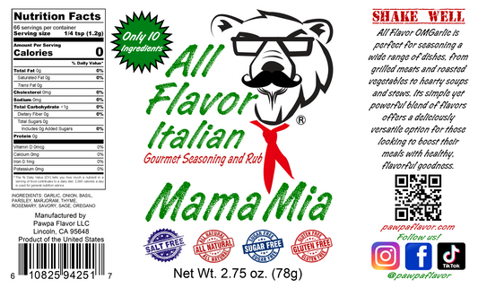 All Flavor Mama Mia Italian Seasoning