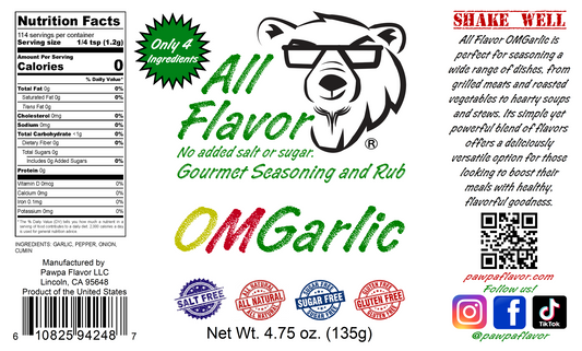 All Flavor OMGarlic