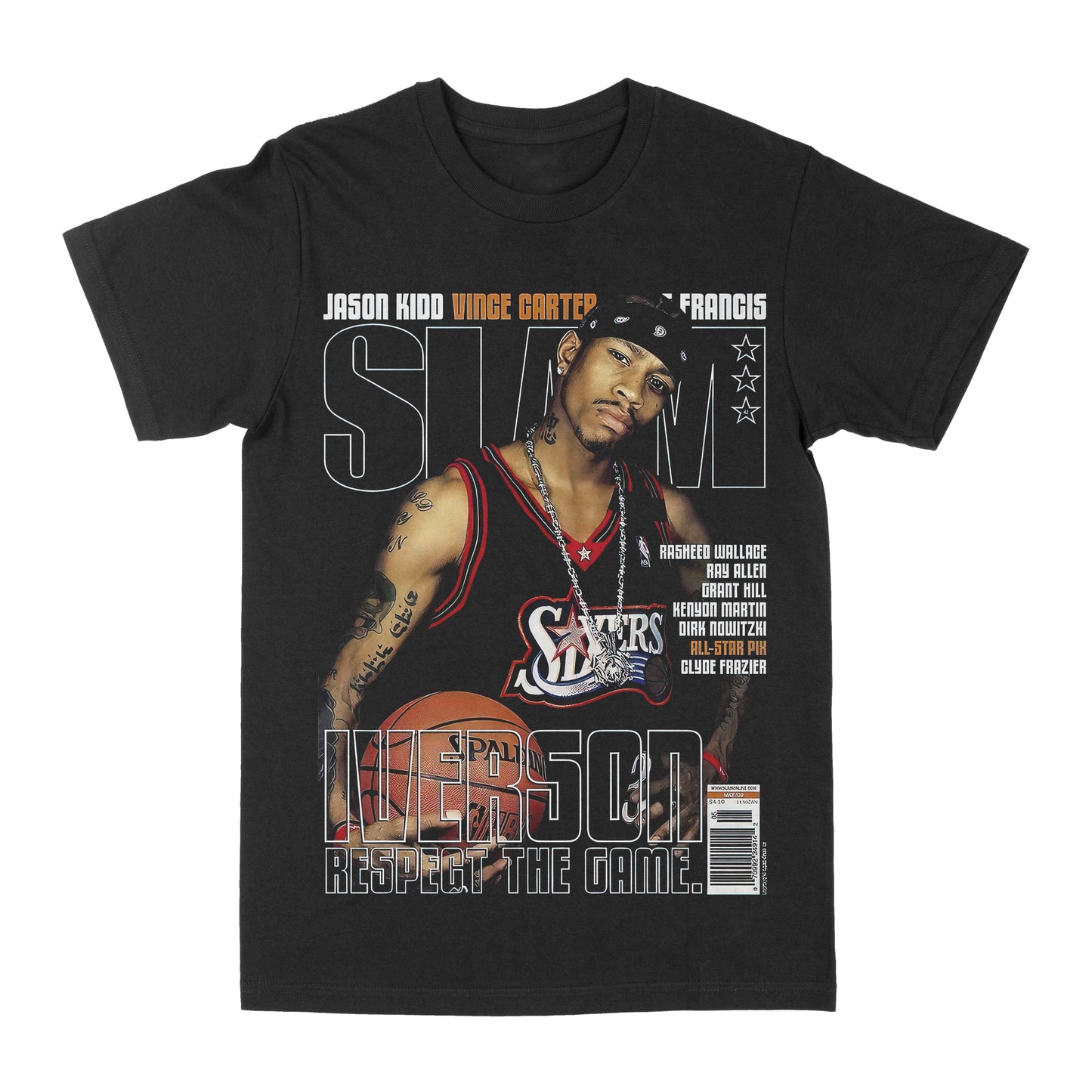 Allen Iverson "Slam Magazine" Graphic Tee