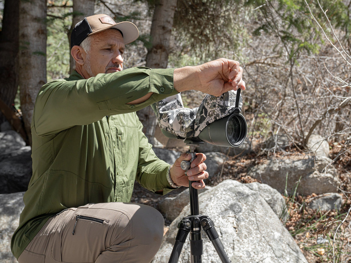 Spot Slicker NX2: Waterproof Spotting Scope Cover