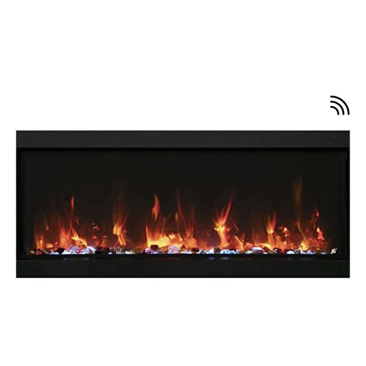 Amantii Panorama XT 40-Inch Indoor /Outdoor Smart Electric Fireplace (BI-40-DEEP-XT)