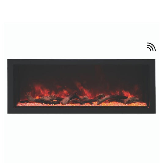 Amantii Panorama XT 60-Inch Indoor/Outdoor Smart Electric Fireplace (BI-60-DEEP-XT)