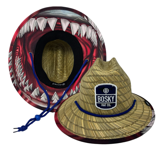 Kids Fun Straw Hats | Beach | Swim Cruise Paddle Board | Boat Fishing | UPF 50 |
