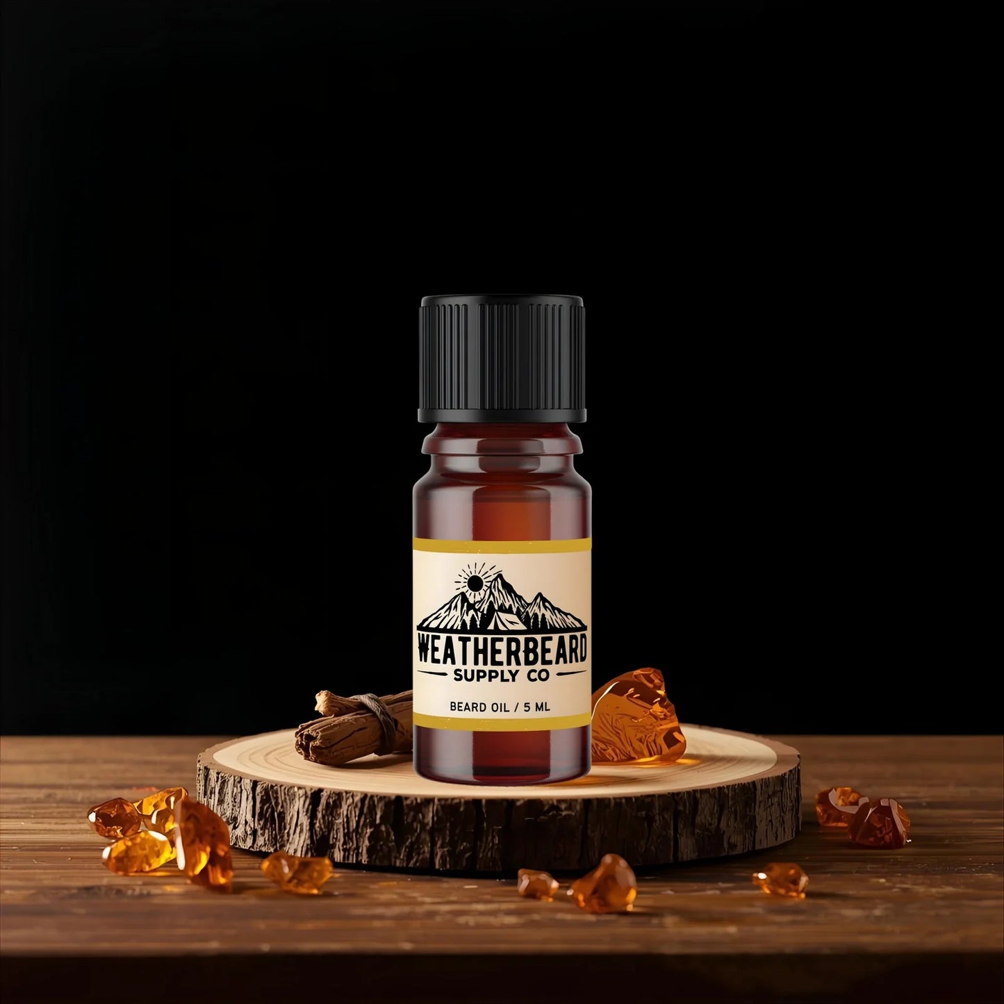 Amber Trail Beard Oil - Amber, Sandalwood, Oud