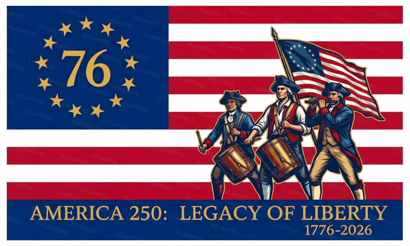 America 250: Legacy of Liberty Flag (1776-2026) – Official Commemorative Issue | DURA-FLIGHT™ Limited Edition Heavy Duty 3’x5’