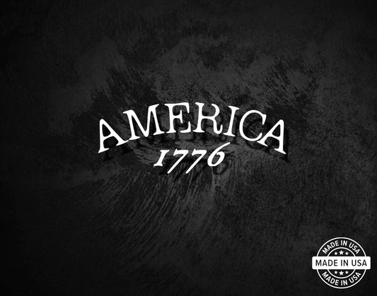 America Since 1776 Decal