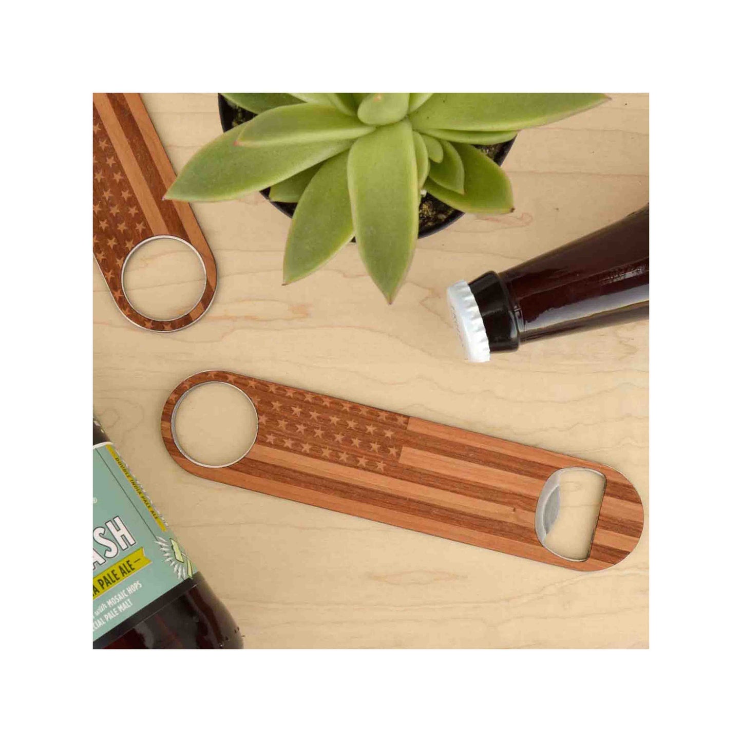 American Flag Bottle Opener