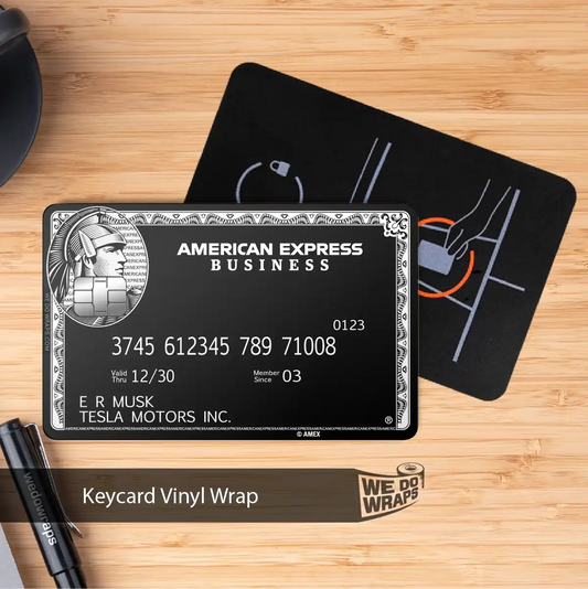 AMEX Black Card Business Classic | NFC Key Card Wrap