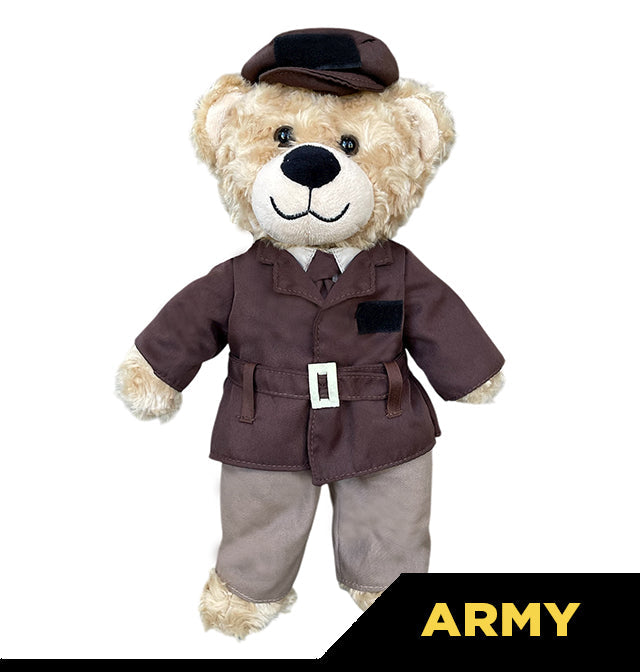 Army Teddy Bear in Dress Uniform
