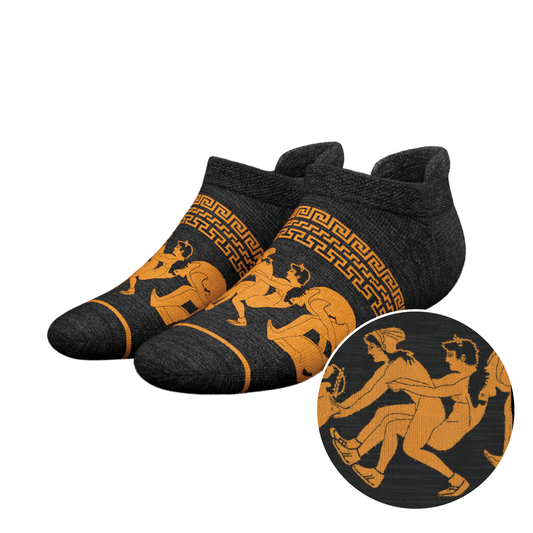 The Ancient Twister | Vase Heel Hammock™ Ankle Socks