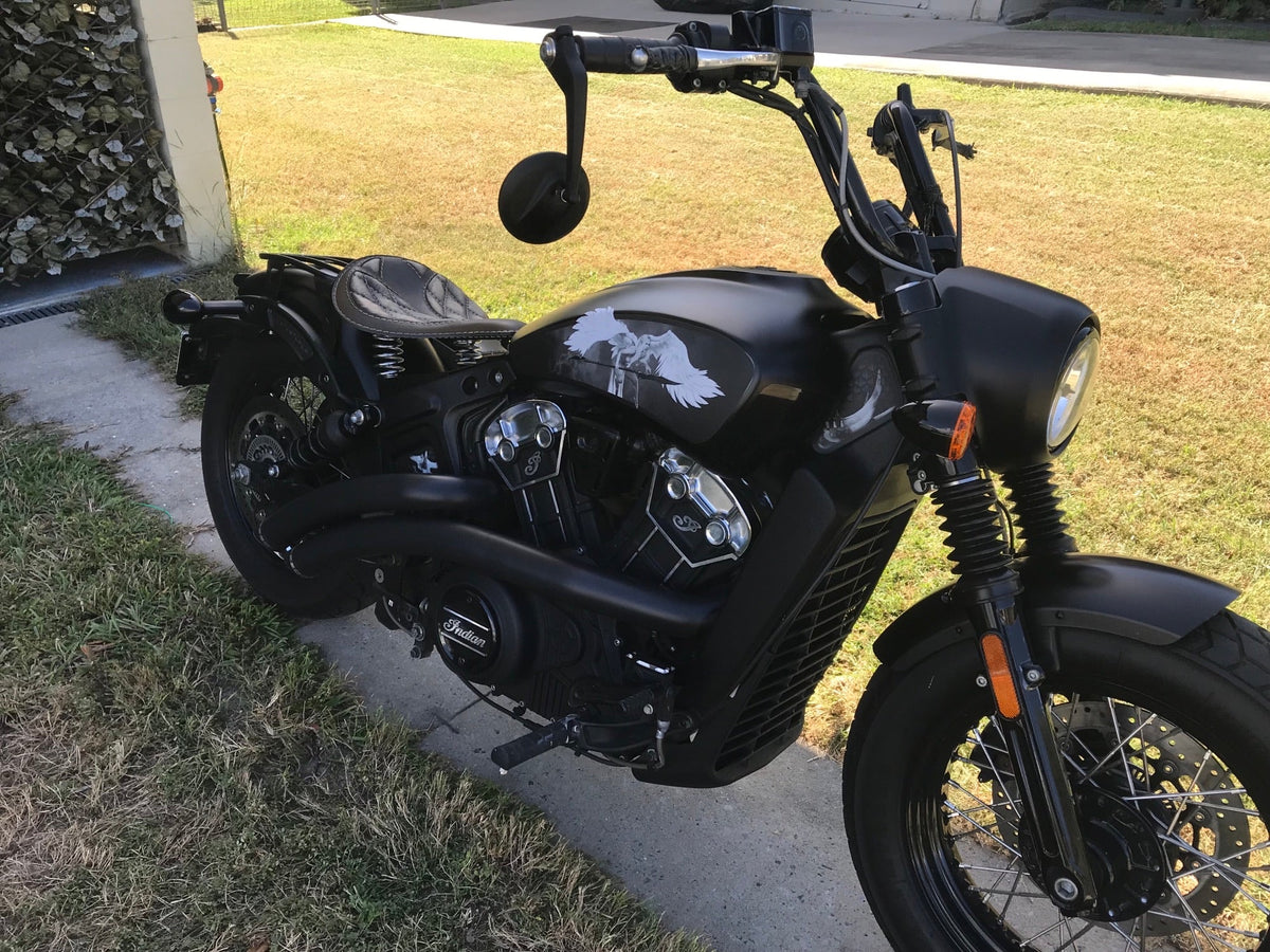Herald of Dawn - Indian Scout - Full Tank B&W