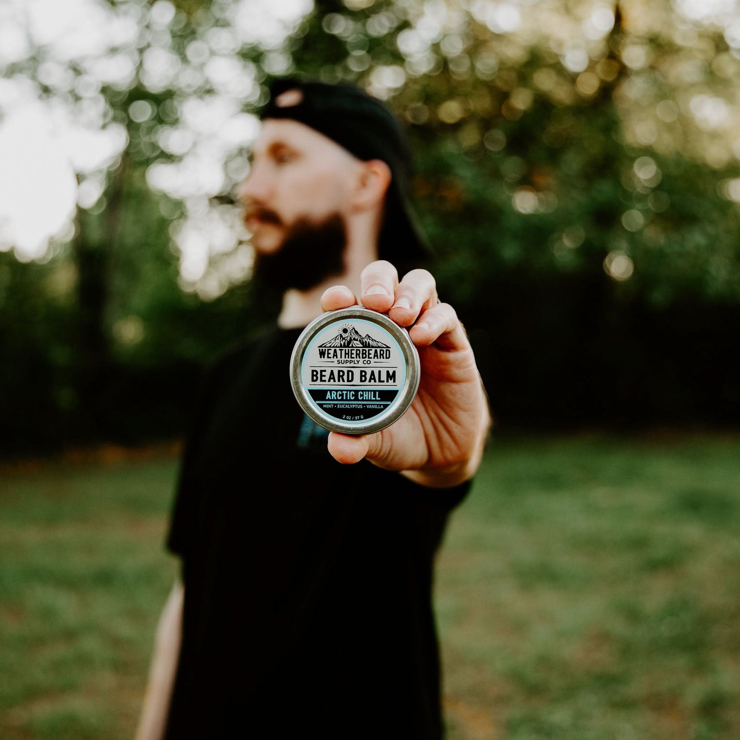 Arctic Chill Beard Balm - Mint, Eucalyptus, Vanilla