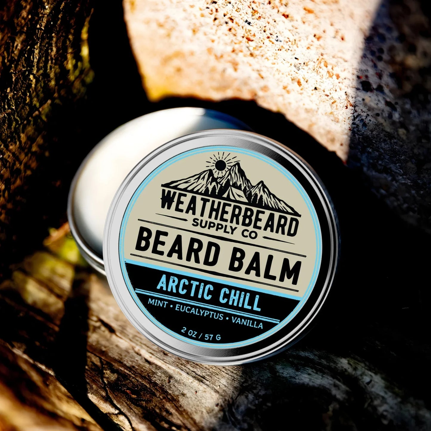 Arctic Chill Beard Balm - Mint, Eucalyptus, Vanilla
