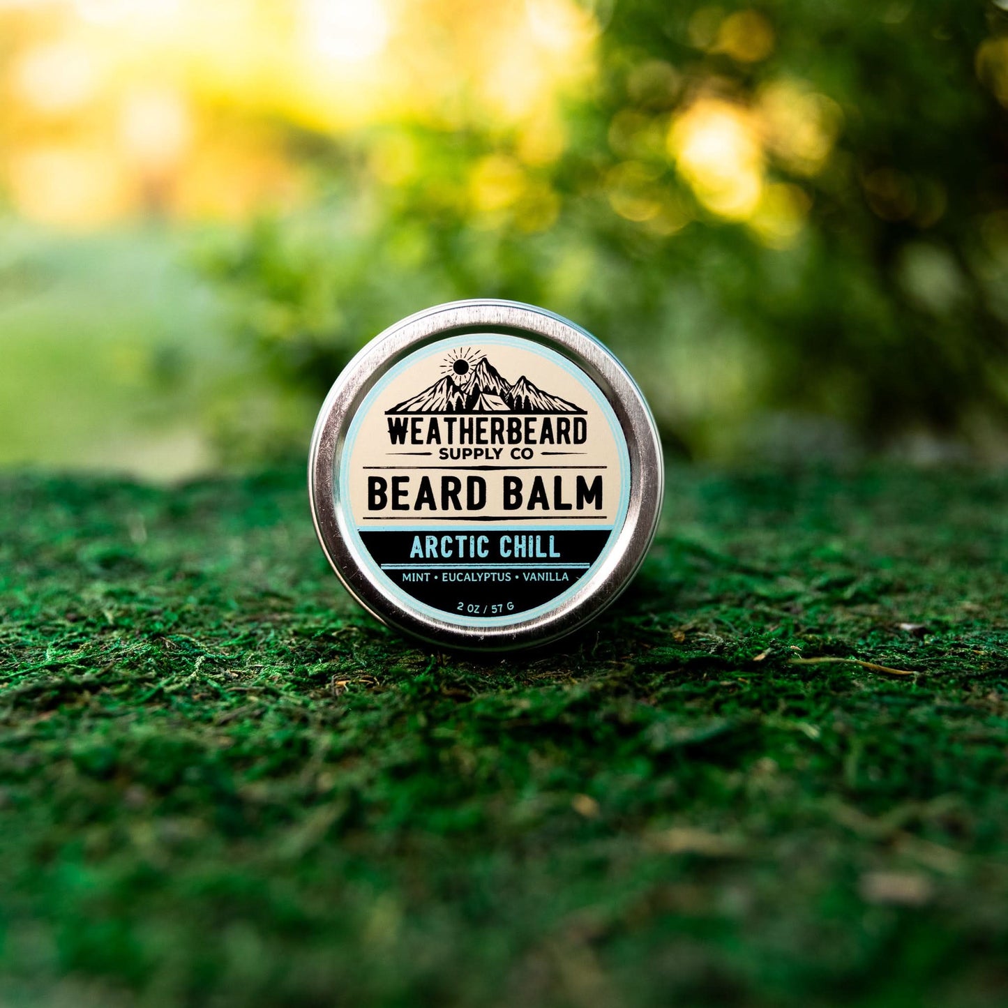 Arctic Chill Beard Balm - Mint, Eucalyptus, Vanilla