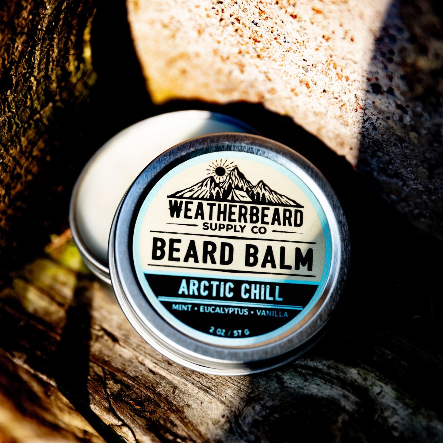 Arctic Chill Beard Balm - Mint, Eucalyptus, Vanilla
