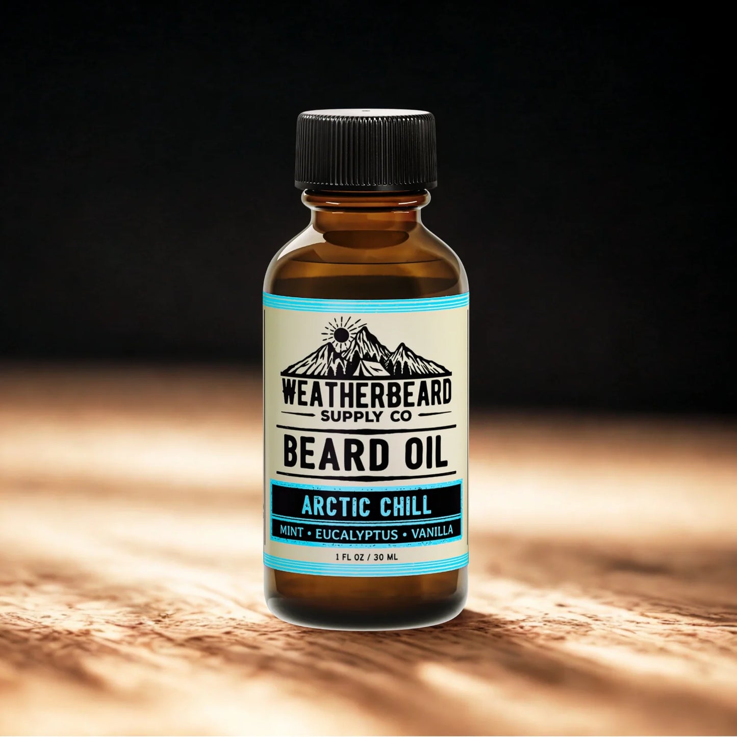 Arctic Chill Beard Oil - Mint, Eucalyptus, Vanilla