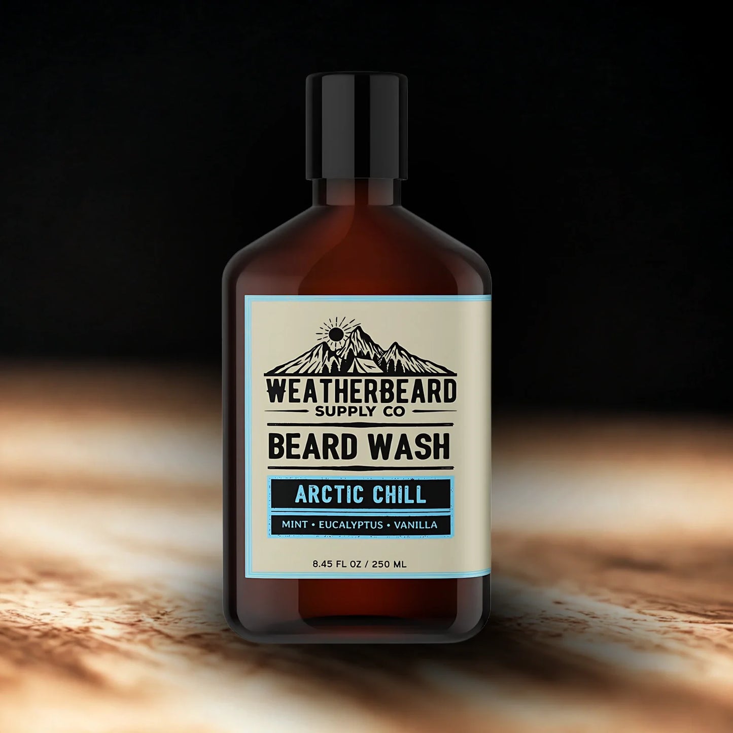 Arctic Chill Beard Wash - Mint, Eucalyptus, Vanilla