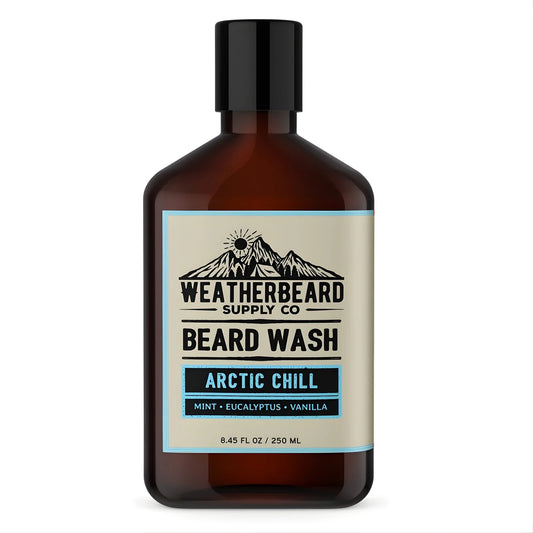 Arctic Chill Beard Wash - Mint, Eucalyptus, Vanilla