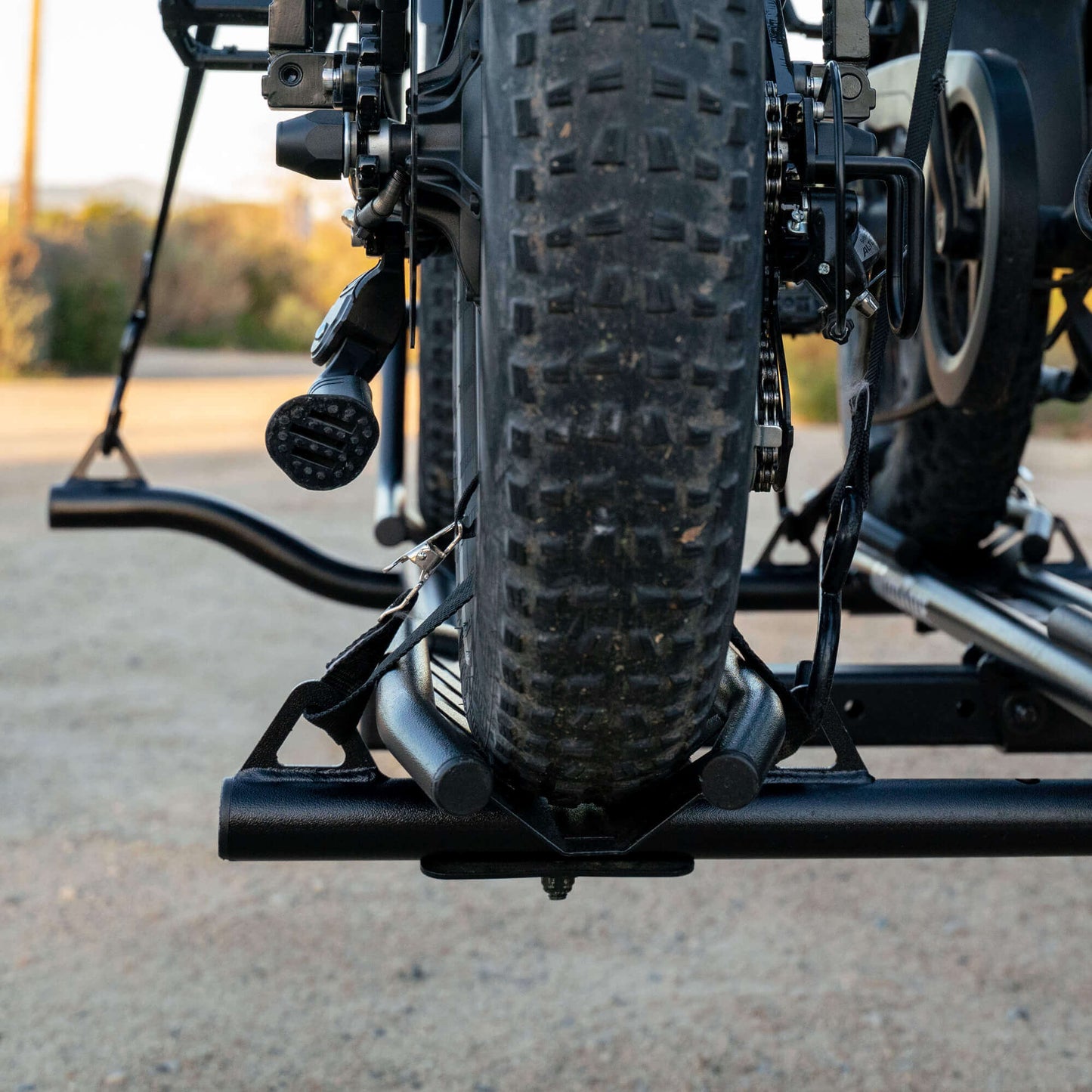 Mini Dual Bicycle Rack for E Bikes