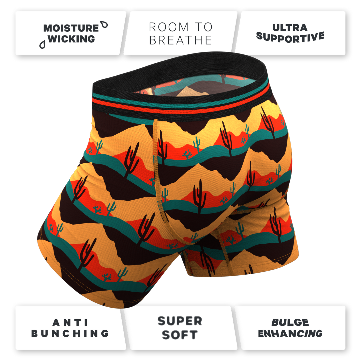 The Arizona Dawn | Desert Scene Ball Hammock® Pouch Underwear