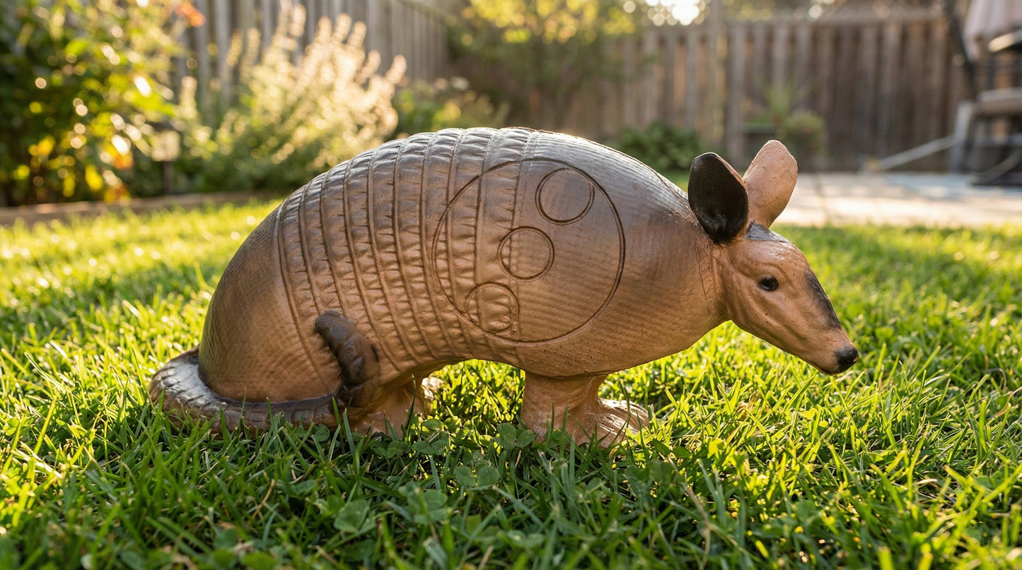 Real Wild Competition Armadillo Archery Target with EZ Pull Foam