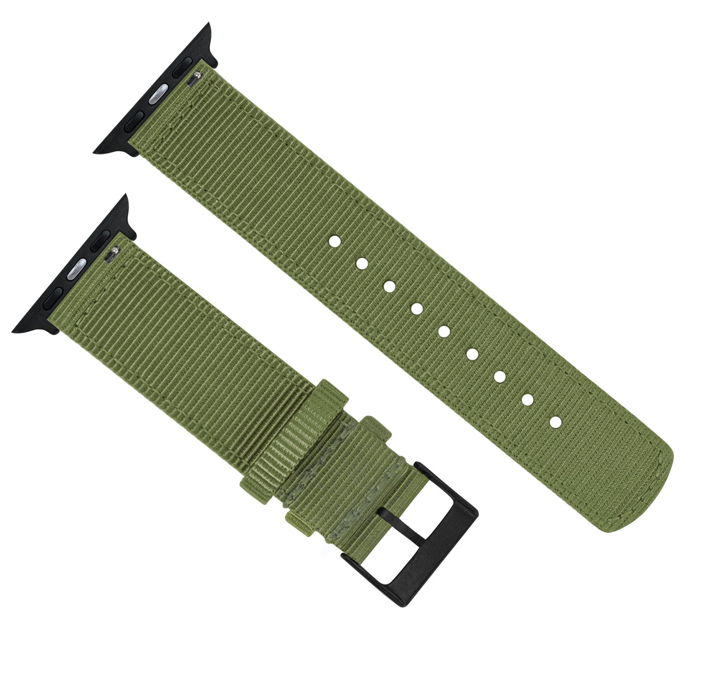 Apple Watch Two Piece NATO® style Army Green Watch Band
