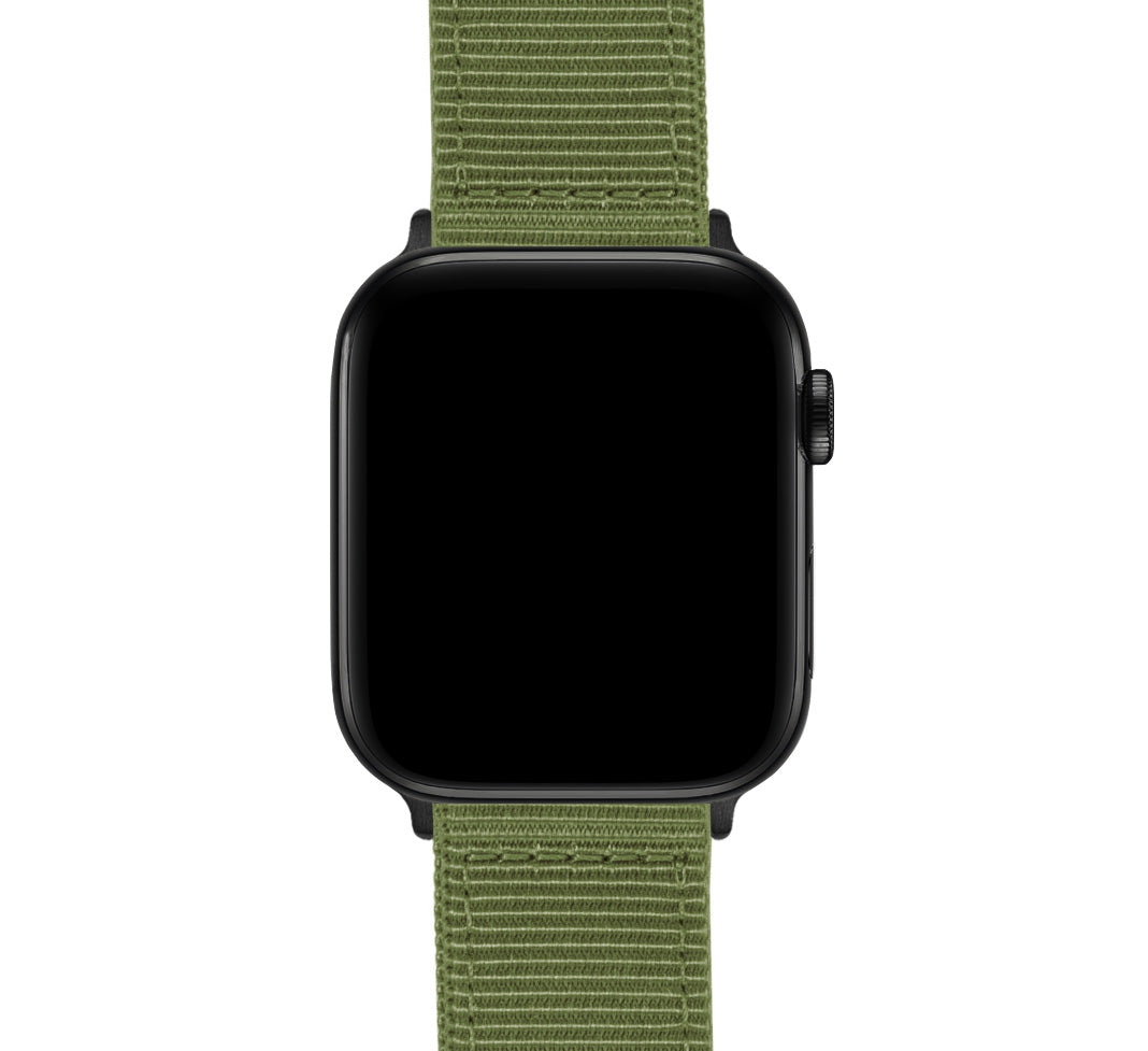 Apple Watch Two Piece NATO® style Army Green Watch Band
