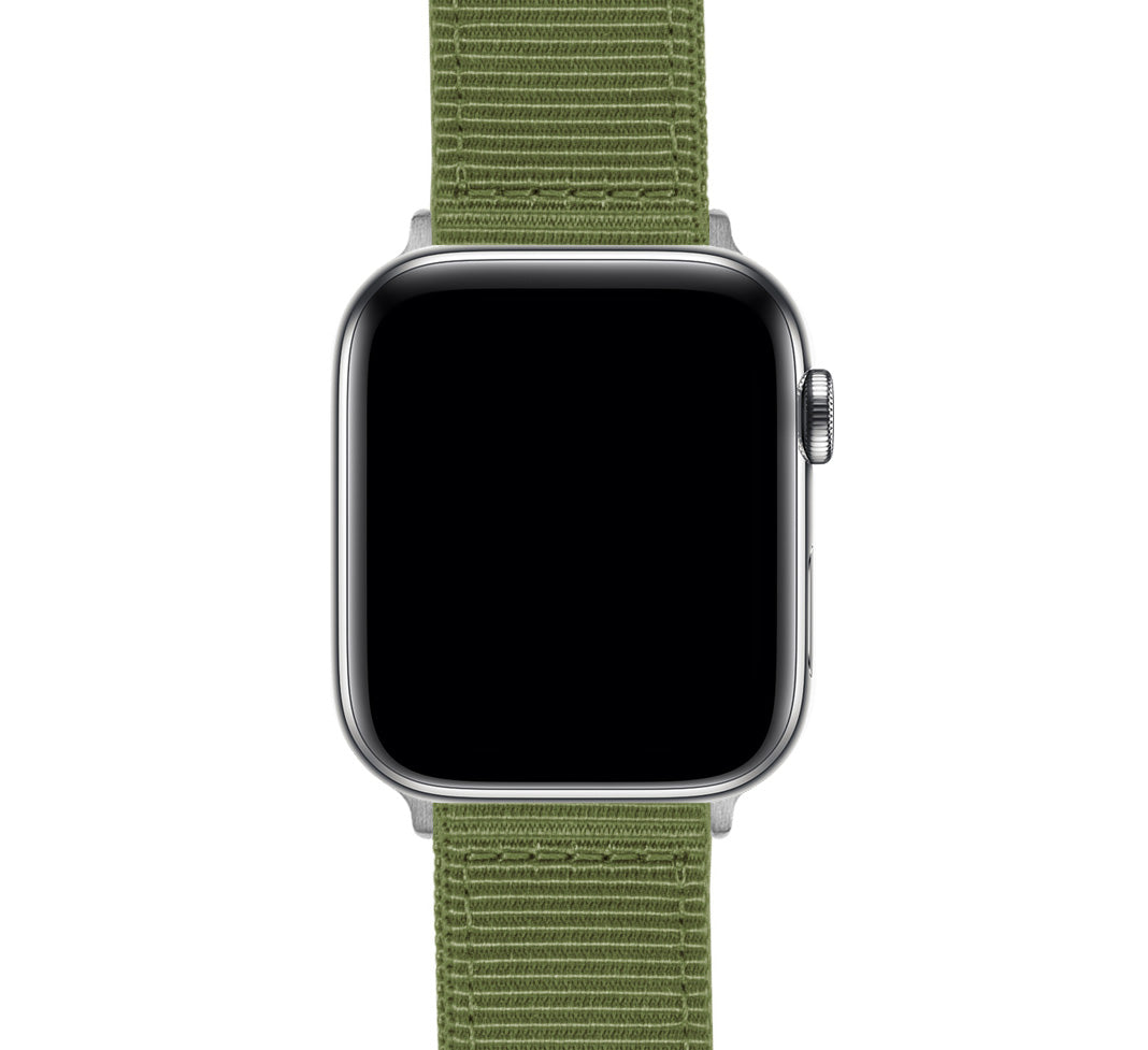 Apple Watch Two Piece NATO® style Army Green Watch Band