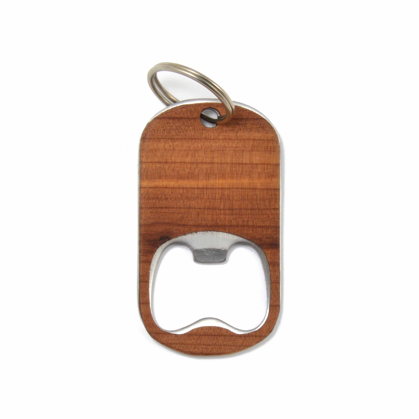 American Hardwoods Bottle Opener Keychain