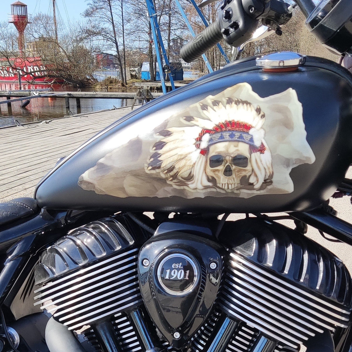 NEW Skull Warbonnet - Thunderstroke Models Color