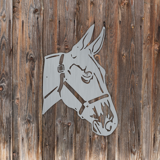 Mule Head Wall Art