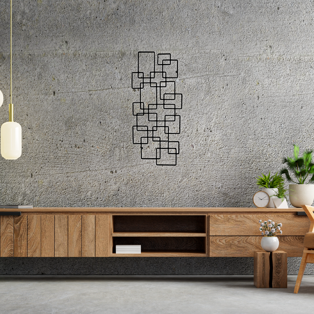 Modern Abstract Metal Wall Art