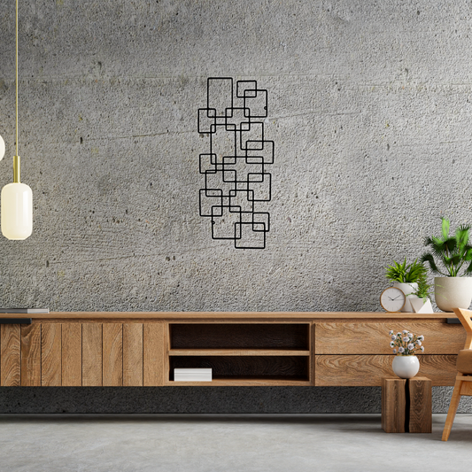 Modern Abstract Metal Wall Art