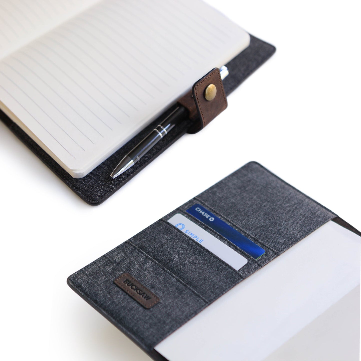 Bucksaw Refillable Leather Journal