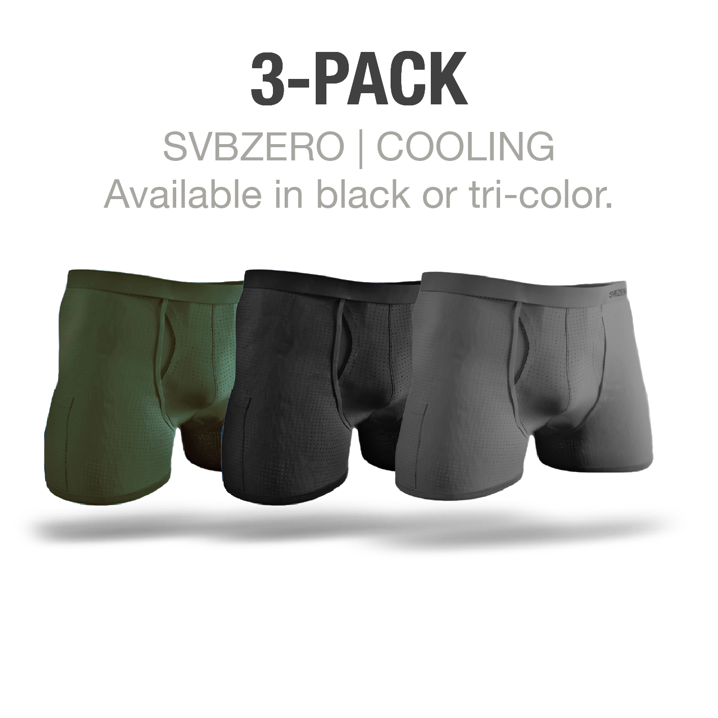 SVBZERO TRI-POUCH™ BOXERS | COOLING