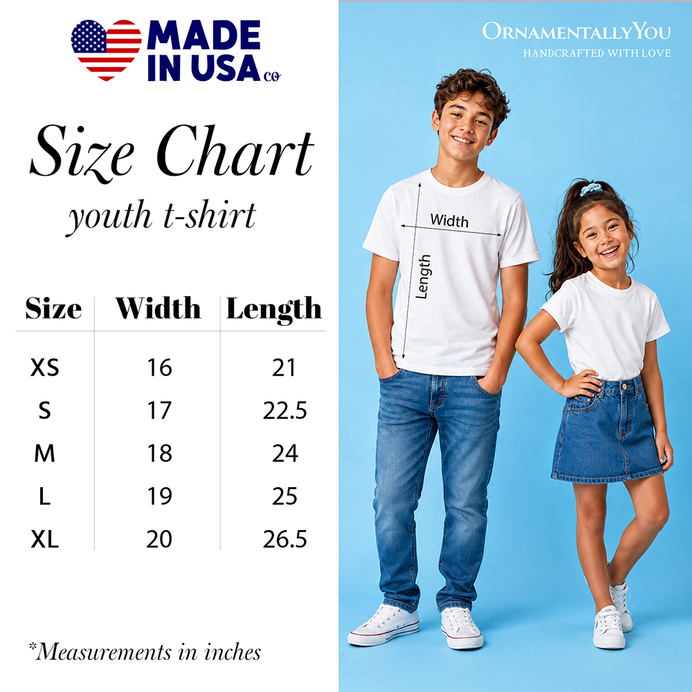 Kids Bigfoot American Flag T-Shirt, Youth Patriotic Sasquatch Tee