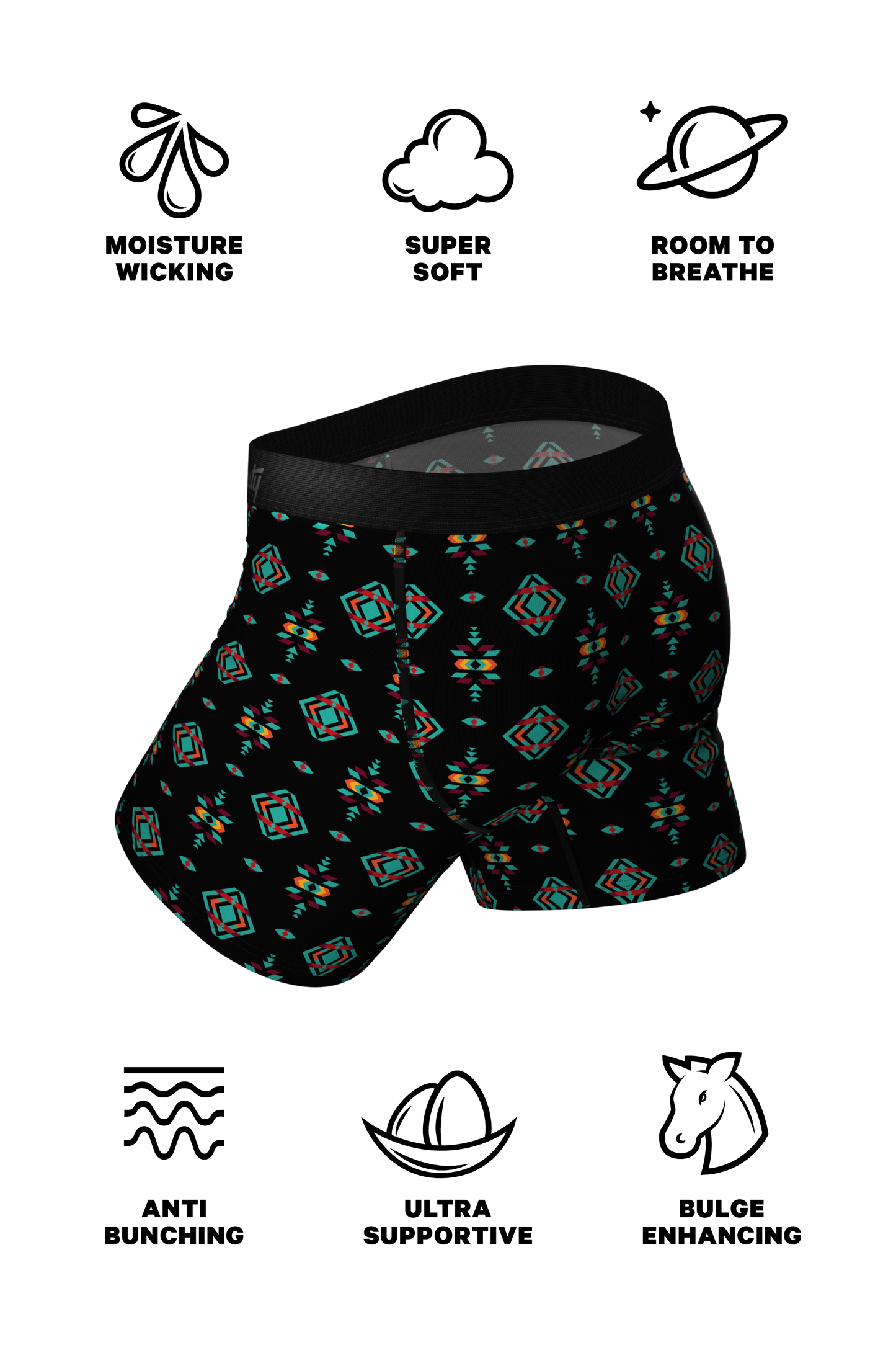 The Ayahuasca | Southwestern Ball Hammock® Pouch Underwear With Fly