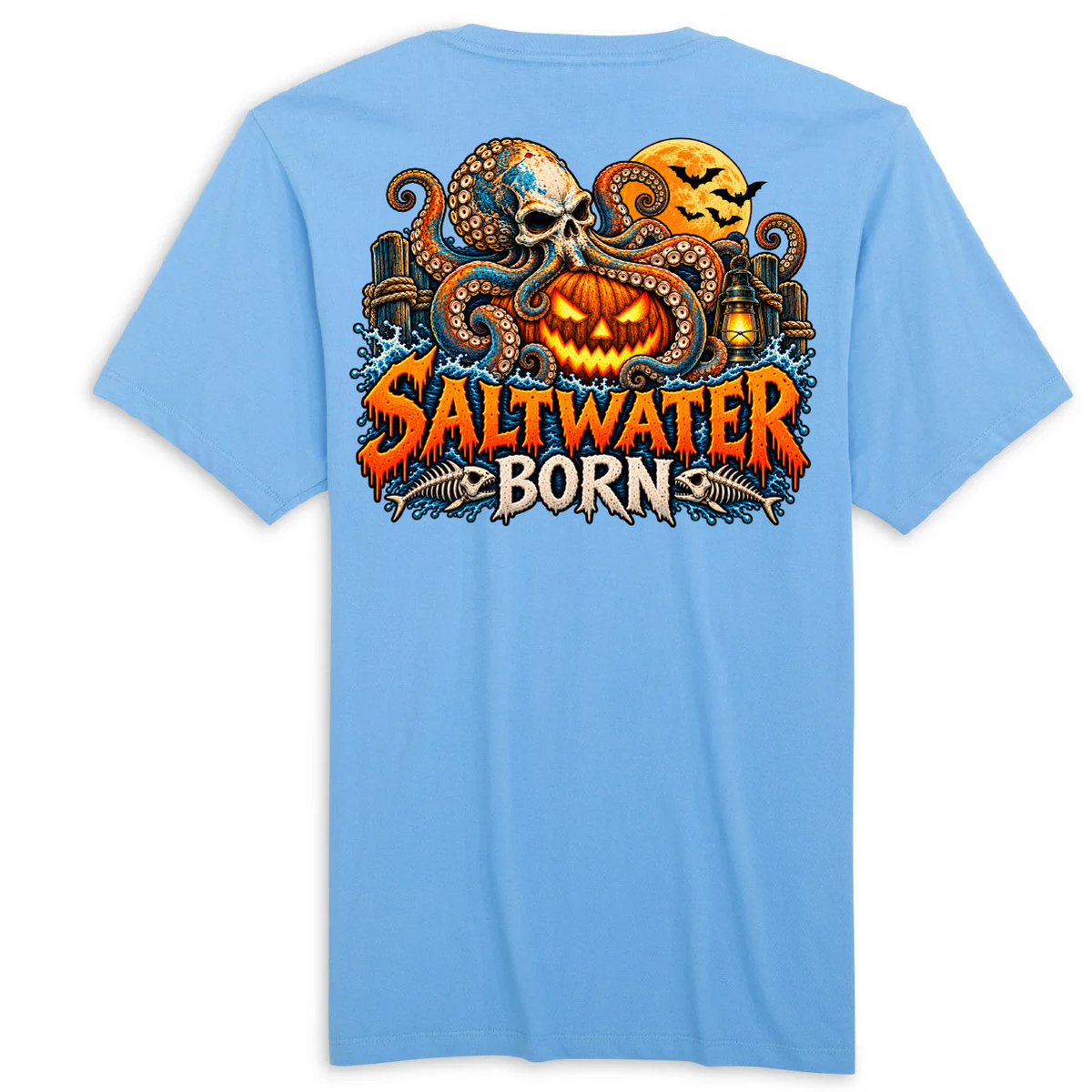 Haunted Kraken Men's Cotton Tee