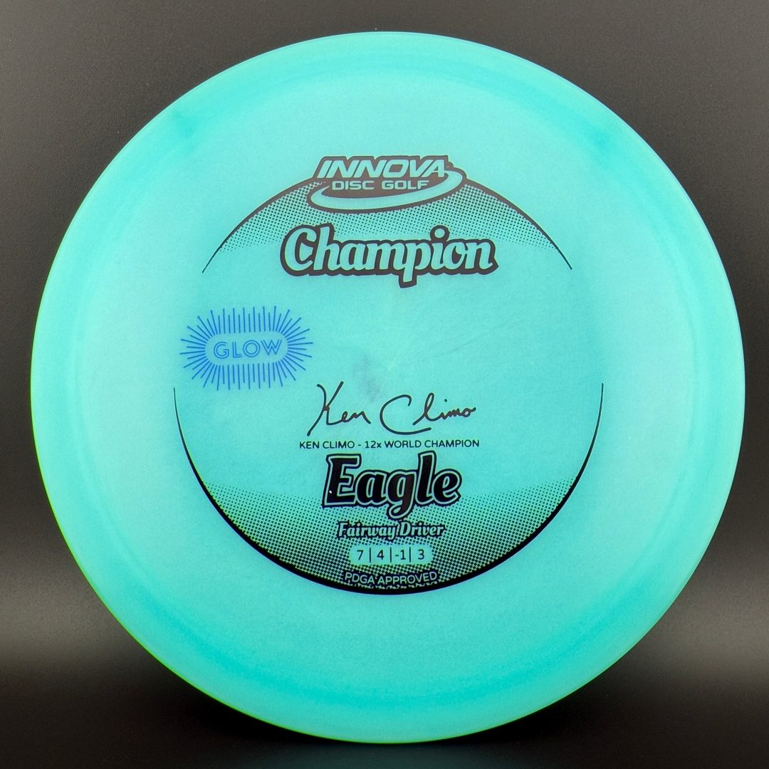 Classic Color Glow Champion Eagle - Ken Climo 12x
