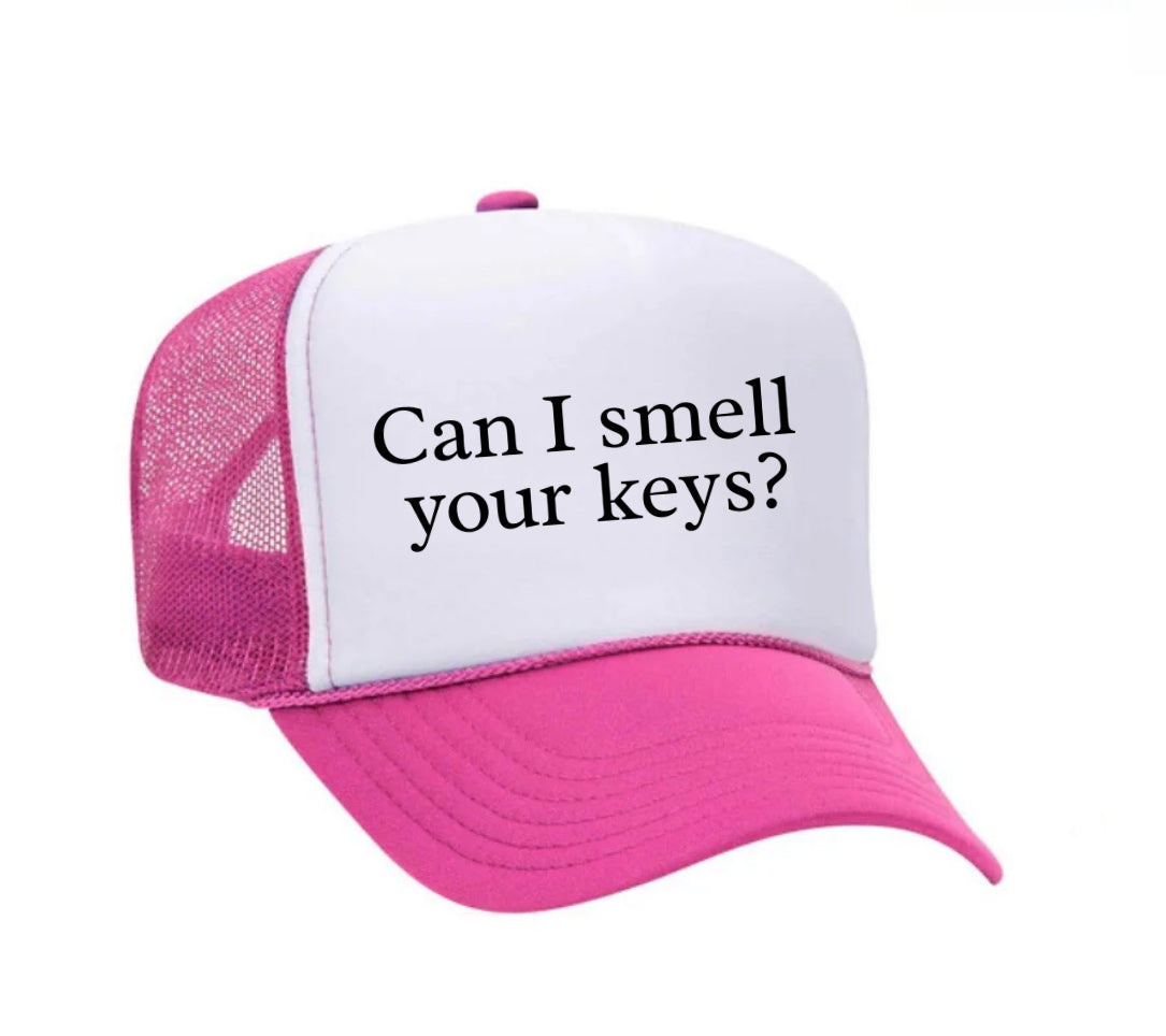 Can I Smell Your Keys? Trucker Hat